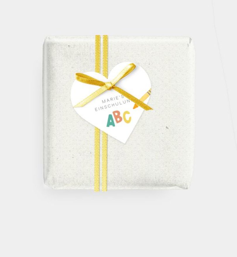 Geschenkanhänger Einschulung Federmäppchen