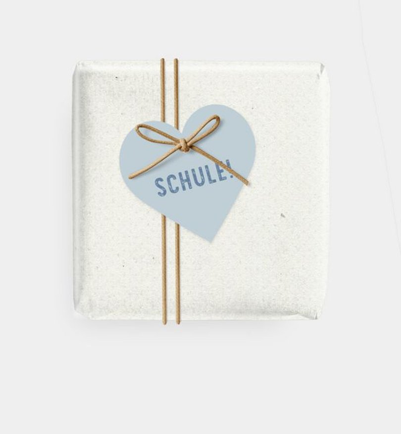Geschenkanhänger Einschulung My Day
