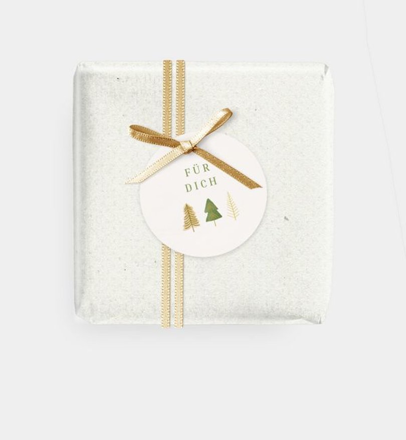 Geschenkanhänger Geschäftlich Zauberwald