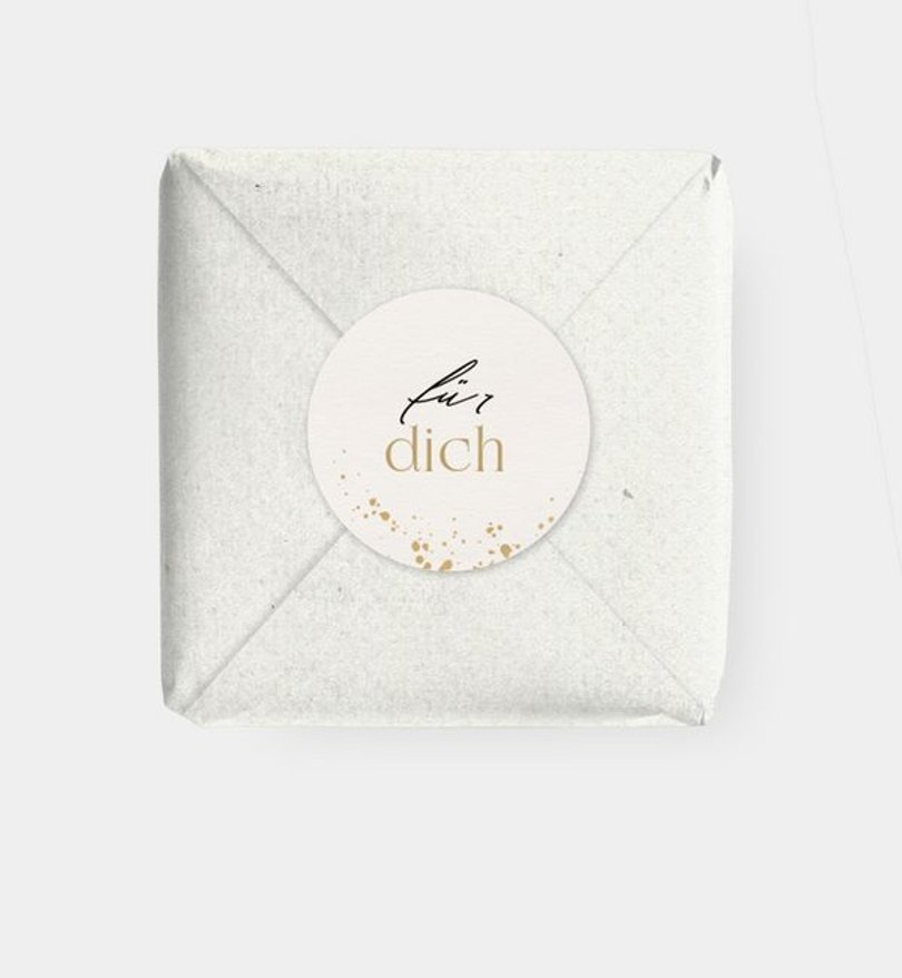 Geschenkaufkleber Geschäftlich Winterlich
