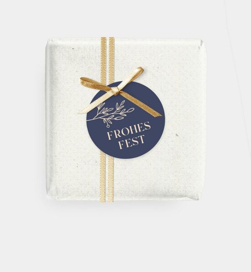 Geschenkanhänger Geschäftlich Festive Elegance