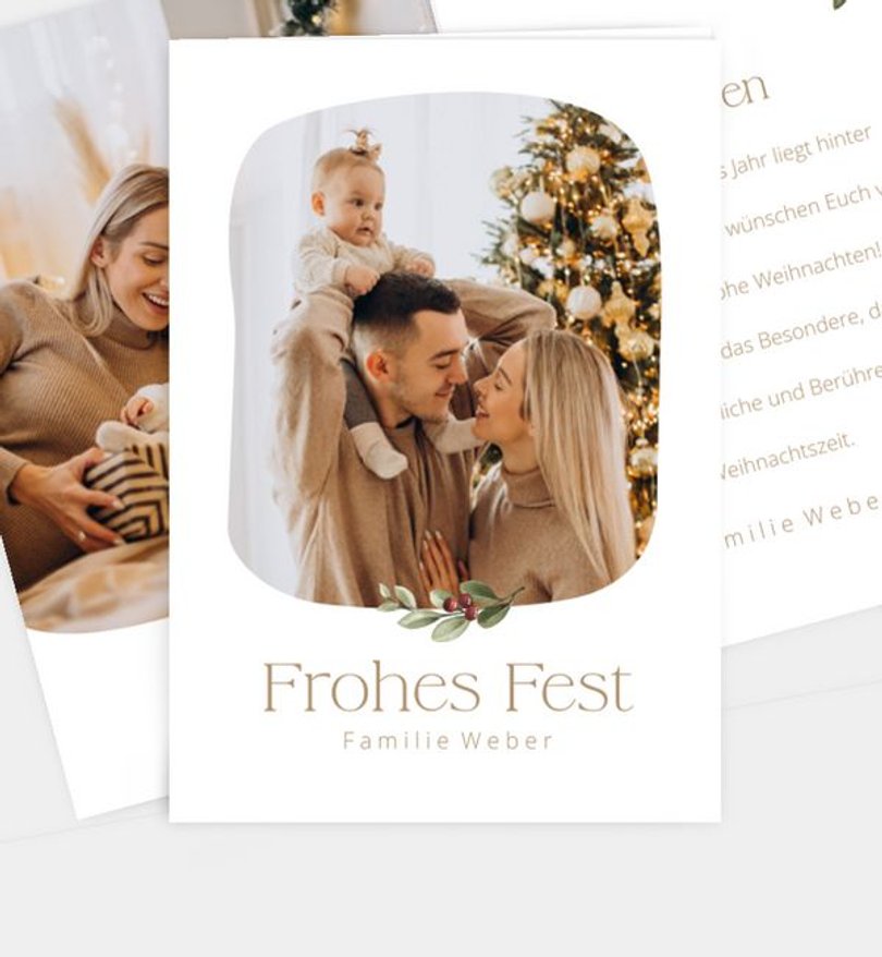 Weihnachtskarte Weihnachten/Privat Sweet Times