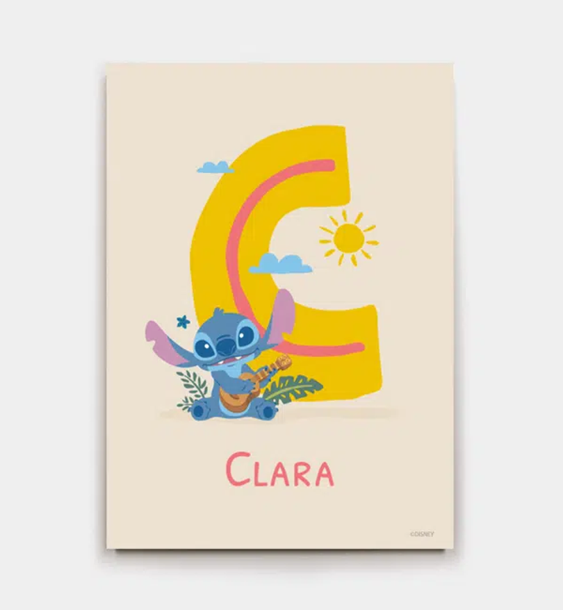 Stitch · Buchstabe C mit Namen