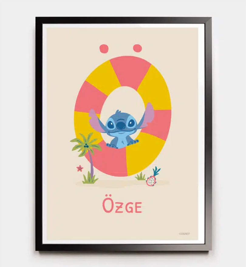 Stitch · Buchstabe Ö mit Namen