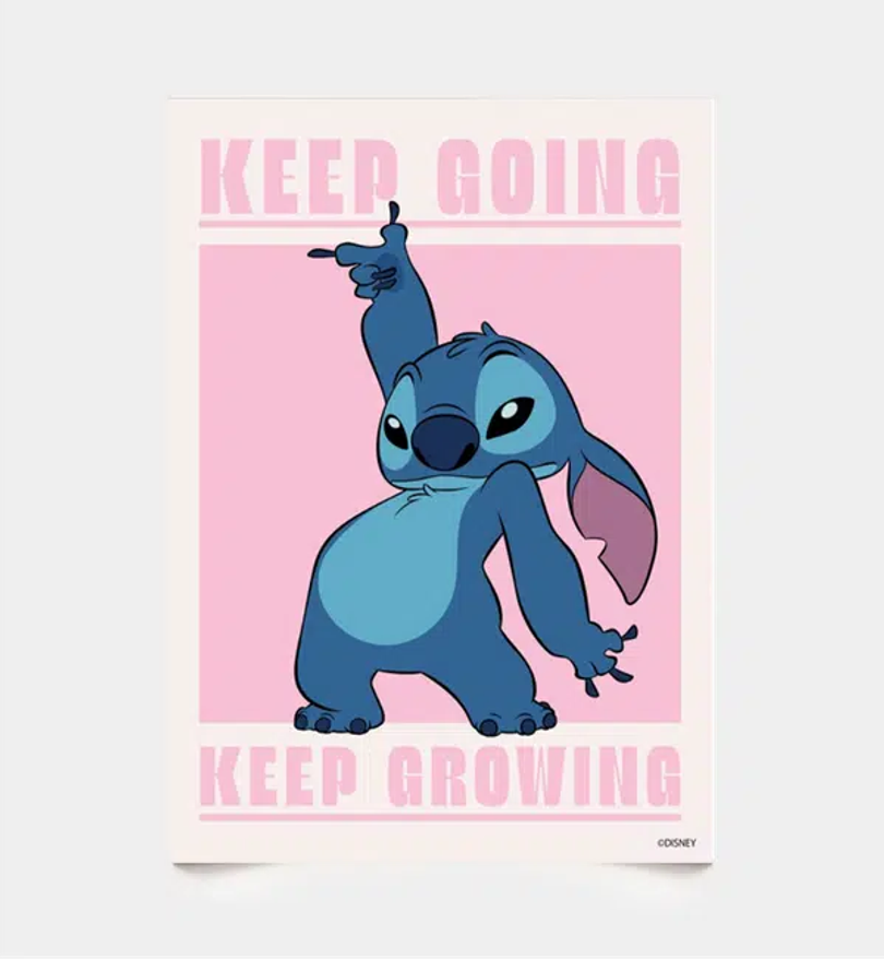 Stitch · Keep going pink