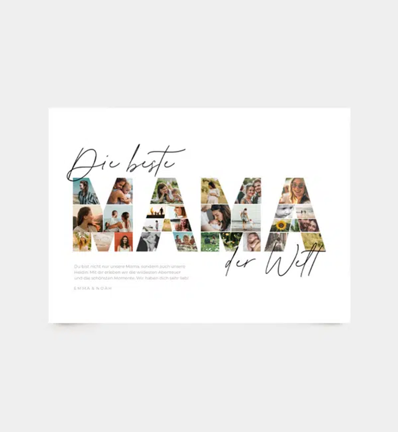 Familiencollage · Mama
