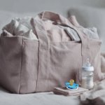 Kliniktasche zu einer Geburt