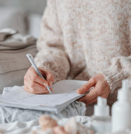Kliniktasche zur Geburt packen